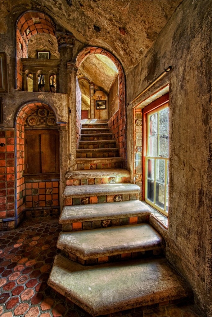 Stairs to Breakfast Room